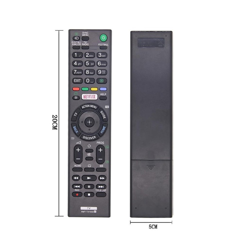 Replacement Remote Control RMT-TX100D for Sony Bravia Smart TV Remote