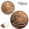 Katy Craig 10 x 1oz Copper Rounds Nidhoggr Nordic Dragon