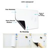 Betorcy Small Magnetic Dry Erase Board Sheet for Fridge, 8"x12"