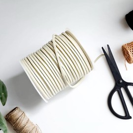 Capesaro Faux Suede Leather Cord,2.5mm 50 Yards Thin Leather String for Jewelry Making, Gift Wrap,Leather Lace, DIY Crafts(Lavender Purple,1/8 inch x 50 Yards)