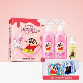 Wash Your Feet 온더바디 발을씻자 풋샴푸_피치향 (짱구에디션) 기프트세트 On The Body Foot Shampoo Let's Wash Your Feet_Peach Scent (Crayon Shin-chan Edition) Gift Set