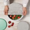 Now Designs Reusable Bowl Cover to Reduce Waste, Ticking Stripe