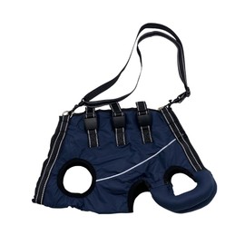 Tropchou Dog Harness for Elderly Dogs, Care Harness for Rehabilitation, Injury, Pet Use, Breathable, Front and Rear Legs Support, Size S (Blue S)