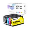 KALOKING High Yield (4 Pack) 950XL 951XL Ink Cartridge Replacement
