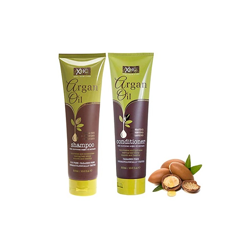 Argan Oil Shampoo and Conditioner With Moroccan Argan Oil Extract