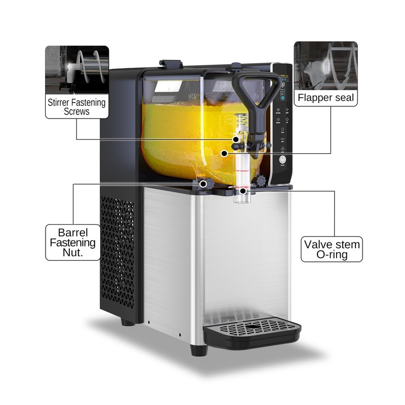 Slushy Machine Parts, Slushy Machine Handle Slushy Machine Accessories for