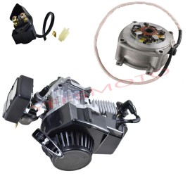 Unbranded/Generic 49cc 2 stroke Engine Motor &Electric Motor Quad Pocket Pit Dirt Bike ATV Scooter