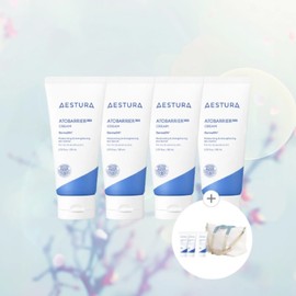 estra Olive Young Aestra Atobarrier 365 Cream 80ml 4pcs + 30ml 2pcs + Lotion 30ml + Canvas Travel Big Bag / 올리브영 에스트라 아토베리어 365 크림 80ml 4개+30ml 2개입+로션 30ml+캔버스 트래블 빅백