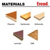 Freud LU97R012: 12" x 96T Double Sided Laminate/Melamine Blade