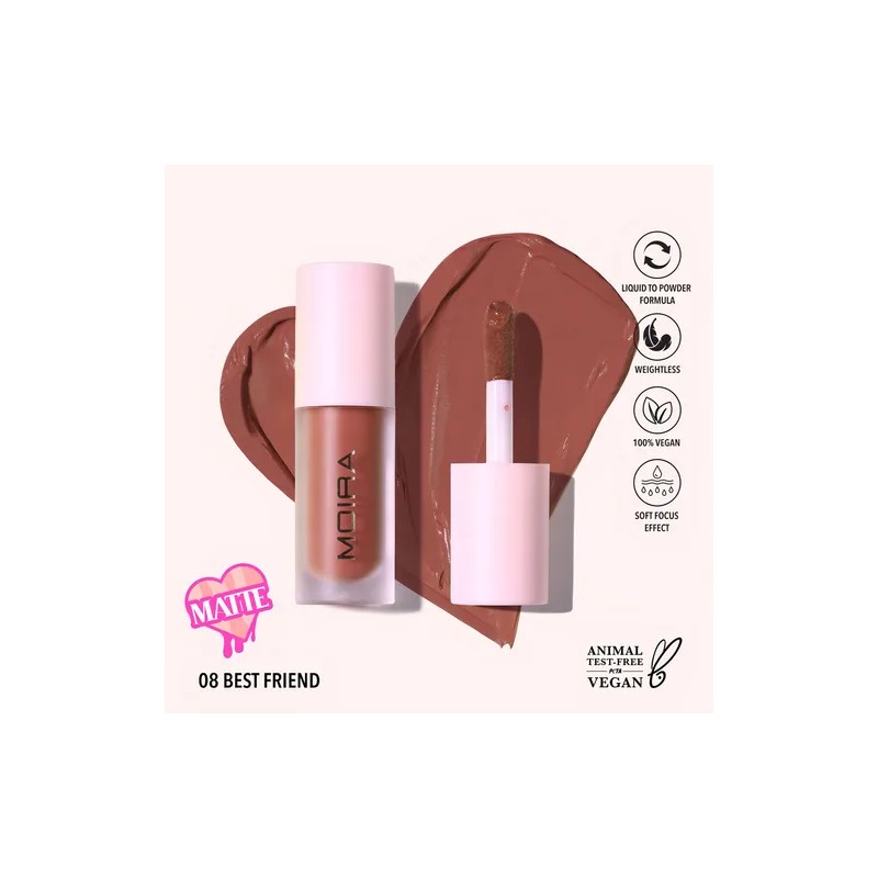 Moira Rubor Lquido Love Steady Liquid Blush Best Friend