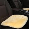 OGLAND Fluffy Genuine Australia Sheepskin Car Seat Cover for Auto
