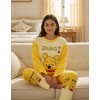 Pijama Afelpada Dama De Caricaturas Personajes Peluche Moda