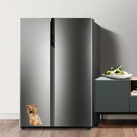 Yorkshire Terrier Aufkleber, Reflektierend, Lustige Wasserfest Aufkleber für Laptop, Kühlschrank, Auto, Stoßstange (15cm/5.9 Inch)