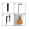Mult Partition Hook Door Hanger Office Divider Door Hook for
