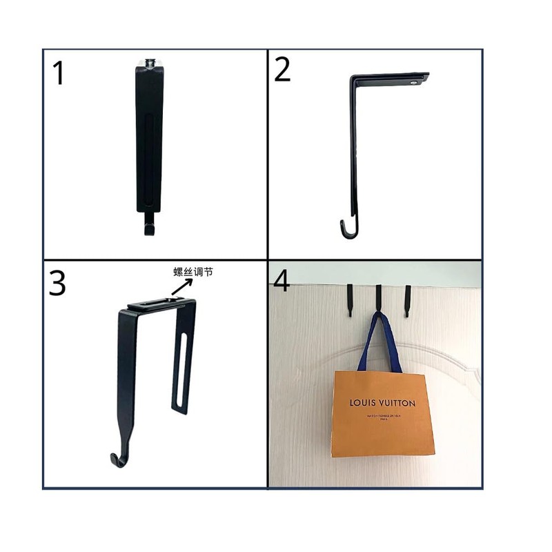 Mult Partition Hook Door Hanger Office Divider Door Hook for