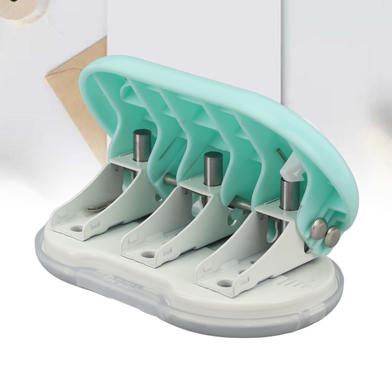 3 Hole Puncher DIY Mini Handheld Paper Punch Loose Leaf