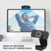Webcam PC Camera HD 1080P Laptop Desktop Computer USB Drive‑Free