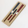 Couples Chopsticks Rest Escudo Pair Wooden Chopsticks Set Meal and