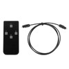 SPDIF/for TosLink Switcher 3x1 Switching Device with Remote Control 3