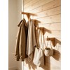 Wooden Wall Mount Bracket Hook, Multi Purpose Hanging Plant Pot