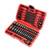LLNDEI 1/4" Drive Socket set & Nut Driver Set 44PCS,