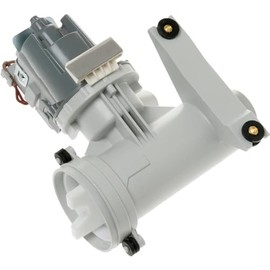 WH11X34740 WH23X25518 Washer Drain Pump Motor Fit for GE GFW450SPK0DG GFW450SPM0DG GFW450SPM1DG GFW450SSM0WW GFW450SSM1WW GFWH1200D0WW GFWH1300D0WW GFWH1400D0WW GFWH1405D0MS GFWH2400L0WW GFWH2405L0BB