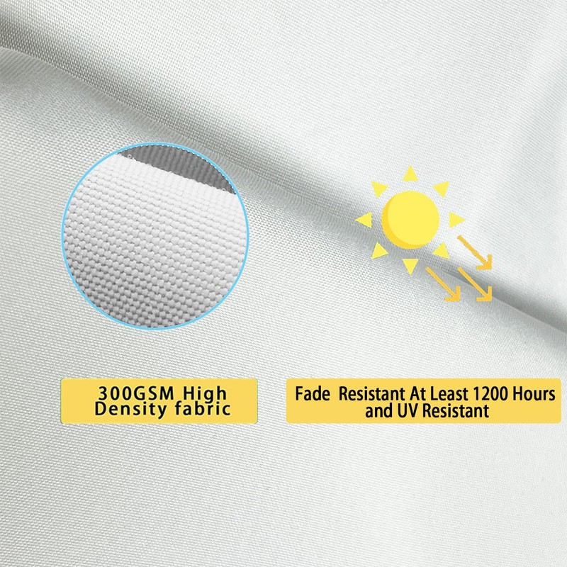 VAKADO Outdoor Patio Furniture Chair Cushion Replacement Covers Set of