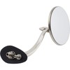 Swan Neck Stainless Driver Side Door Rear View Mirror, 4
