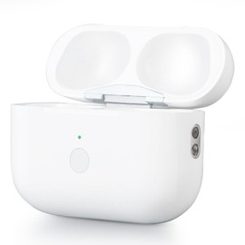 Wireless Charging Case Compatible with AirPods Pro 1st & 2nd Generation, Wireless Charging Case Replacement Charging Case Replacement with USB-C Port, White