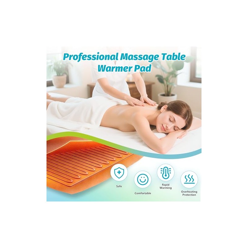 Massage Table Warmer Heating Pad Professional SPA Massage Bed Warmer