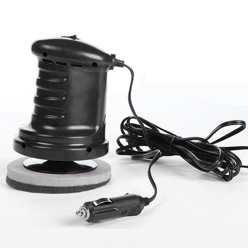 Mini Car Waxing Machine 12V High Efficiency Polishing Detailing Scratch