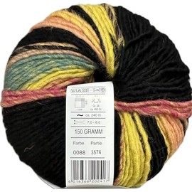 ONline Wolle Linie 359 Fano 88, Winter Wool, Quick Knitting Wool, Wool Needle Size 7-8 mm, with Colour Gradient, for Knitting or Crocheting