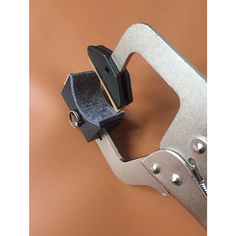 Unbranded Hand Held Fret Press, w/ 9 Radius Inserts +