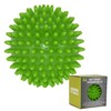 Urban Fitness Massage balls with nubs, Green, 9 cm