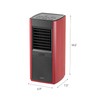 IRIS WOOZOO Slim Portable Space Indoor Heater With Motion Sensor