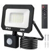 HLFVLITE 30W LED Floodlight with Motion Sensor, 3000 lm Dimmable