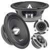 Timpano 1500 Watts Bundle 2X 6.5 Midrange Speakers TPT-MR6-4 Bullet