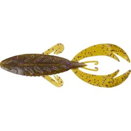 Big Bite Baits 4" Rojas Fighting Frog/Green Pumpkin Purple Copper (7 Pack)