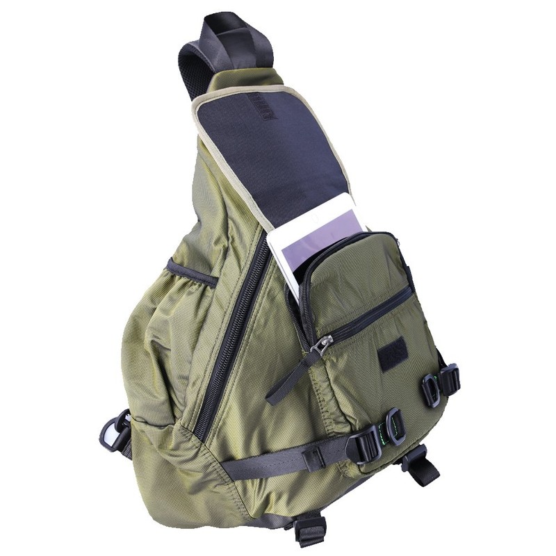 Kawei Knight Large Sling Bag Laptop Backpack Cross Body Messenger