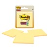 Post-it 3321-SSCY Super Sticky Notes, 3 x 3", Canary Yellow,