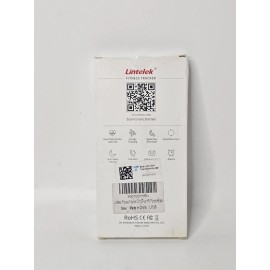 Lintelek New Lintelek Fitness Tracker ID115 Plus HR Purple Black New Open Box