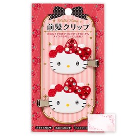 SanrioOriginal Bang Clips (Japan Import) - Includes Cherry Blossom Message Card (Kitty DX (Luxury))