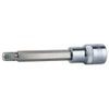 KS Tools 918.3918 3/8" CHROMEplus Bit socket hexagon long, 8mm