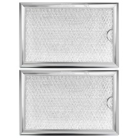 LUBIYACK 2Pcs Microwave Grease Filter Replacement for LG 5230W1A012B, Microwave Filter Replacement 7.64" x 5.1" Grease Filter Replacement