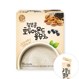 우리차 검은콩 호두 아몬드 율무차 15T 2개입 Our Tea Black Bean Walnut Almond Job's Tears Tea 15T 2 Pack