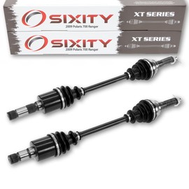 Sixity 2009 for Polaris 700 Ranger 4X4 Rear Left Right Axles XT Pair Back Driver Passenger R09HH68 HY68 Options Complete Side