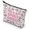 G2TUP Pua Pig Makeup Bag Animal Pig Piggy Lover Gift