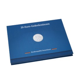 Leuchtturm 361752 Coin Box for 20 German 20 Euro Commemorative Coins in Capsules - Without Coins and Capsules