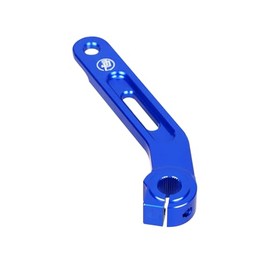 POWER JAMES Motorcycle Clutch Lever and Gear Shifter Foot Controls, Compatible with Harley Davidson Touring (Blue)