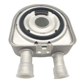 WZDCRACE Engine Oil Cooler Compatible With Hyundai Sonata Santa Fe Tucson Kia Optima 2.0L 2.4L 264102G000 26410-2G000 (2G000)